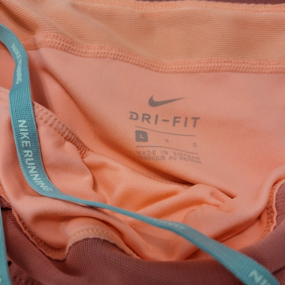 Nike Shorts Size Large L W30"xL2.5" Nike Dri-Fit Running Shorts Lined Activewear - Picture 10 of 10